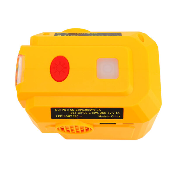 Power Supply Inverter High Efficiency Portable Power Supply Inverter Converter with PD3.0 and Type C Interfac 200W 220V - Image 2