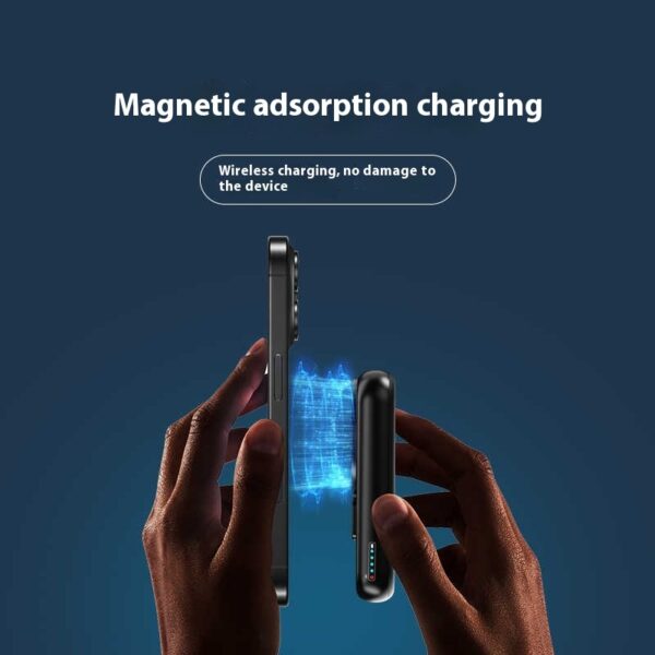 Ultra-thin Compact Portable Magnetic Wireless Power Bank - Image 3