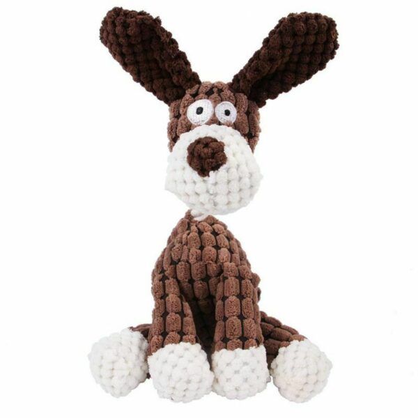 Dog Toy Play Funny Pet Puppy Chew Squeaker Squeaky Plush Sound Toys Clean Teeth - Image 9