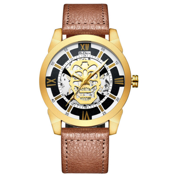 Biden Men's Hollow Quartz Watch Men's Watch Men's Watch Casual - Image 4