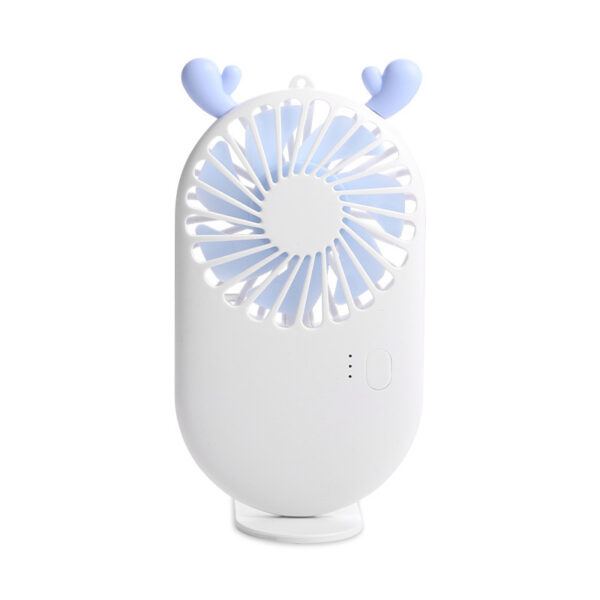 Summer 1pc Cute Portable Mini Fan Handheld USB Chargeable Desktop Fans 3 Mode Adjustable Summer Cooler For Outdoor Travel Office - Image 4