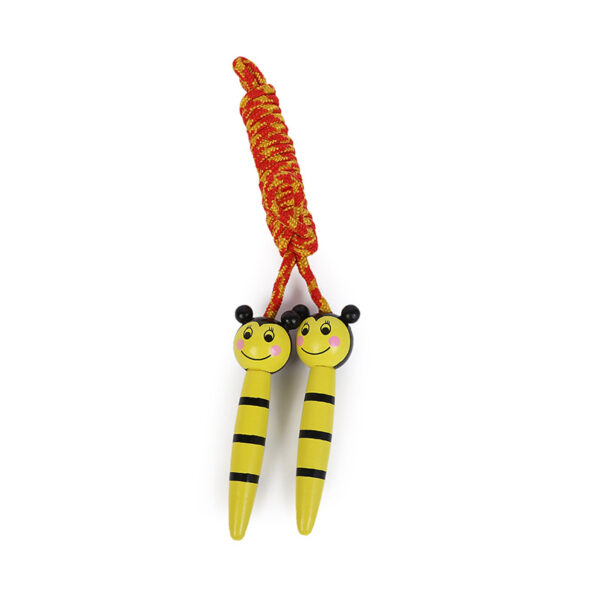 Cartoon Wooden Handle Children's Jumping Rope - Image 5
