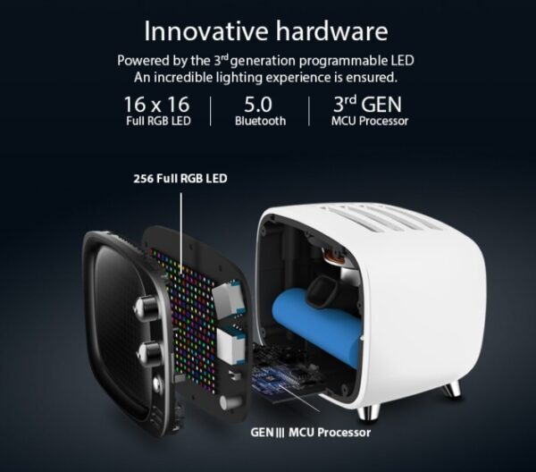 Unique portable smart bluetooth speaker & alarm clock - Image 10