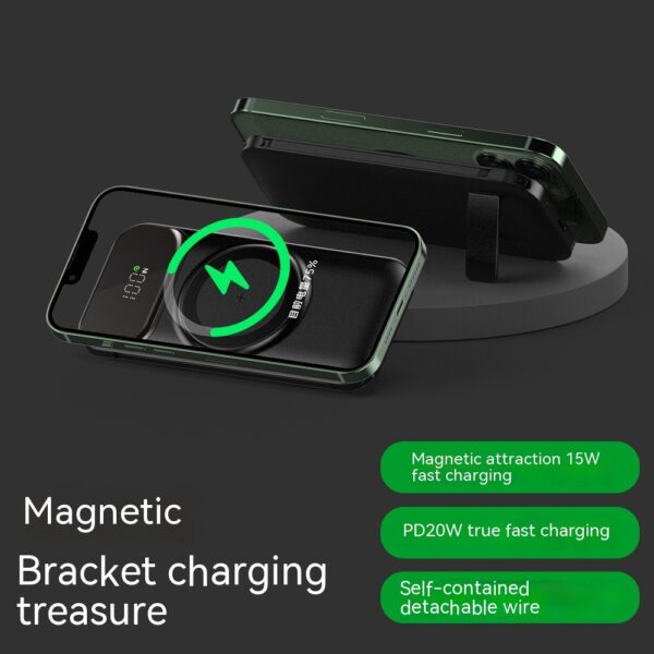 Wireless Power Bank With Cable - Image 5