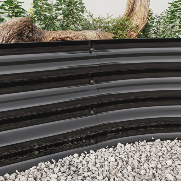 Oval Metal Elevated Garden Bed - Image 7