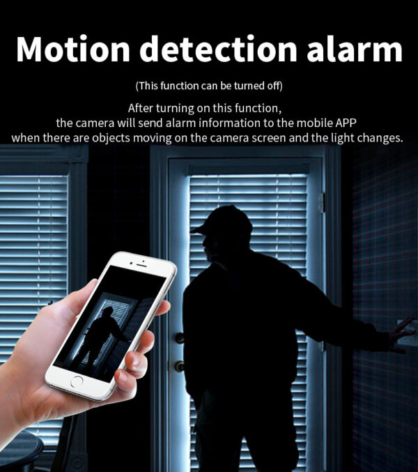 HD Night Vision Surveillance Camera Wifi Remote Monitor Mobile Phone Wireless - Image 9