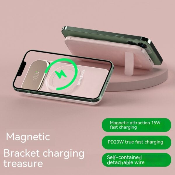 Wireless Power Bank With Cable - Image 7