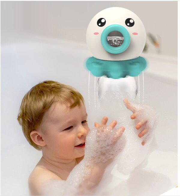 Octopus Fountain Bath Toy Water Jet Rotating Shower Bathroom Toy Summer Water Toys Sprinkler Beach Toys Kids Water Toys - Image 6