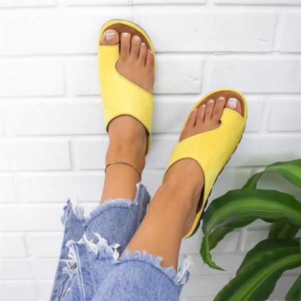 Womens Sandals New Female Shoes Comfy Platform Flat Sole Orthopedic Bunion Corrector Plus Size 35-43 Casual Shoes Woman - Image 6