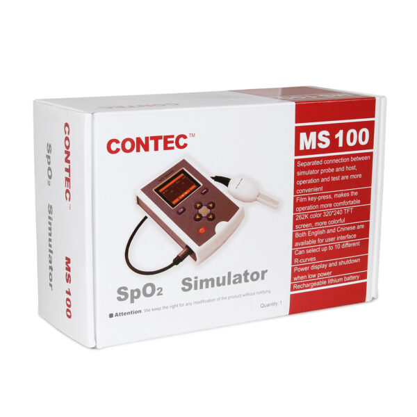 SpO2 Simulator MS100 Pulse Rate Blood Oxygen Simulator Pulse Oximeter Reaction Time - Image 7