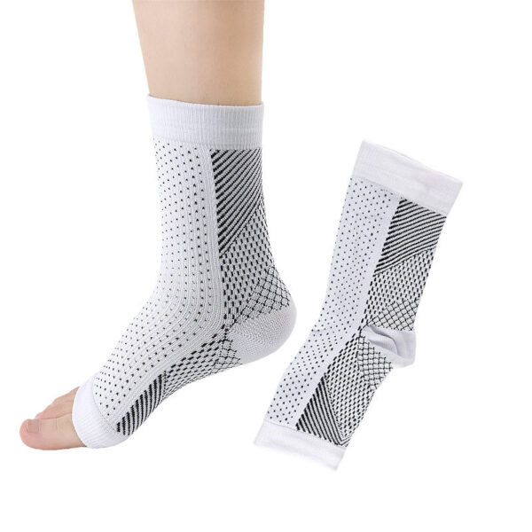 Compression Socks Foot Sleeve Relieve Swelling Open Toe Socks Cycling Running Basketball Sports Socks Women Men - Image 7
