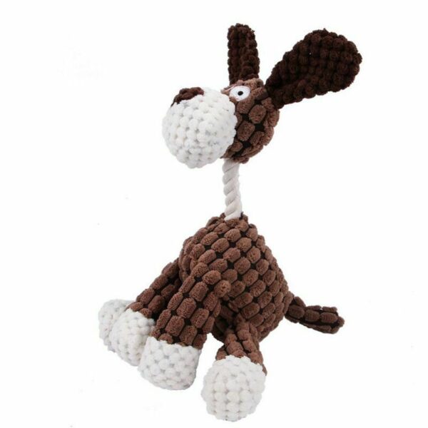 Dog Toy Play Funny Pet Puppy Chew Squeaker Squeaky Plush Sound Toys Clean Teeth - Image 10
