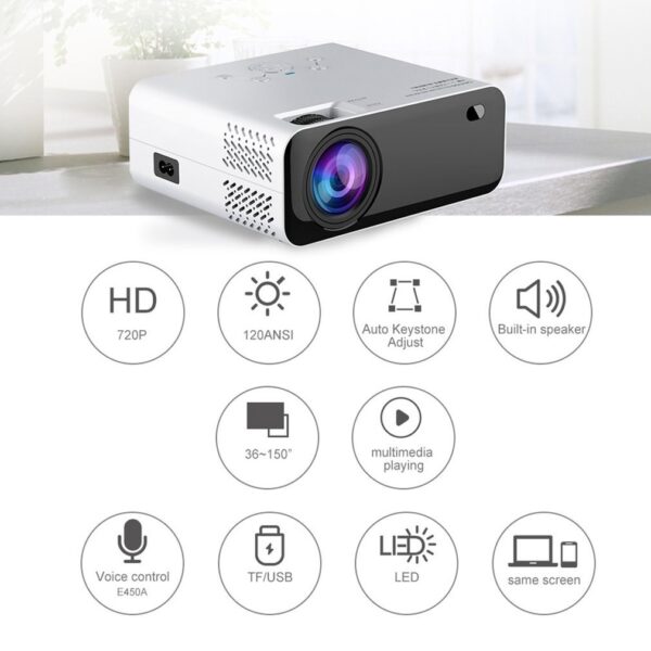 Business Office Home Screen Projector - Image 7