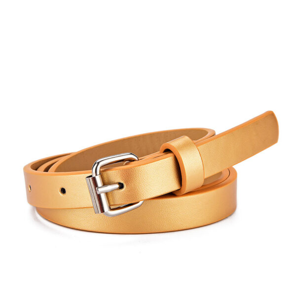 Ladies Kids Belts Heart Glitter  Jeans Cropped - Image 2