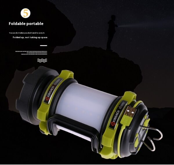Portable LED Searchlight Outdoor Strong Light Charging Power Torch - Image 9