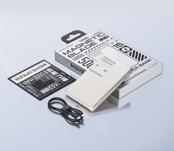 Speed 5000 MA Power Bank Ultra-thin Transparent - Image 5