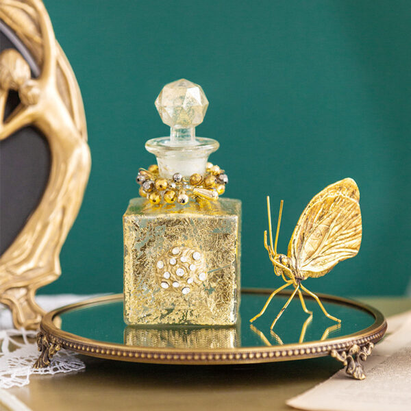 Vintage Glass Perfume Bottle Without Fire - Image 4