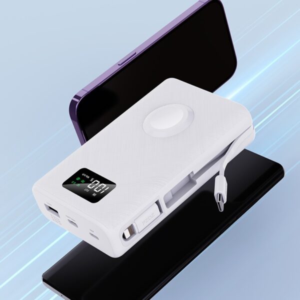 Wireless 7 Charger Head Bracket Mobile Power Supply - Image 2