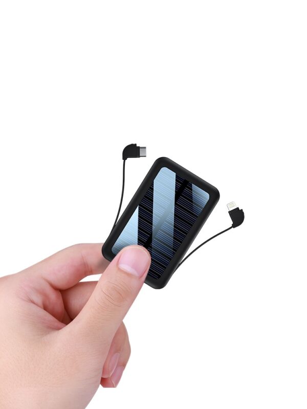Ultra-thin Portable Large-capacity Solar Power Bank - Image 3