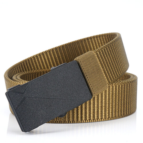 Toothless non-porous men's belt nylon belt - Image 3
