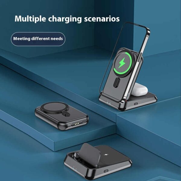 Ultra-thin Compact Portable Magnetic Wireless Power Bank - Image 2
