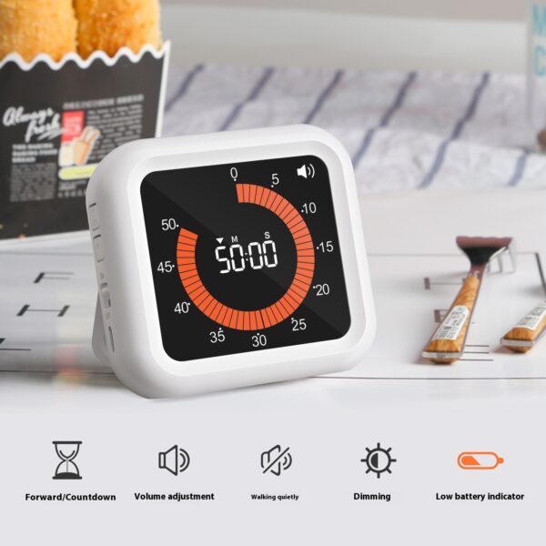 Visual Mute Time Manager Self-discipline Alarm Clock - Image 2