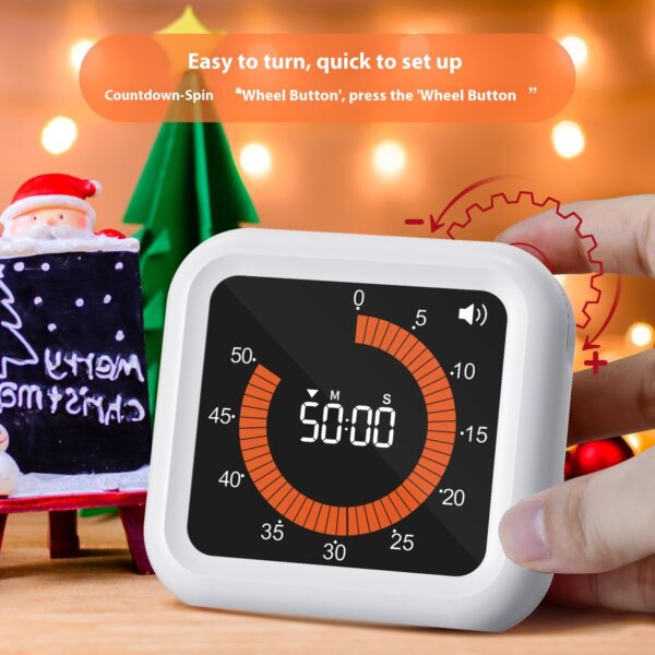 Visual Mute Time Manager Self-discipline Alarm Clock - Image 4