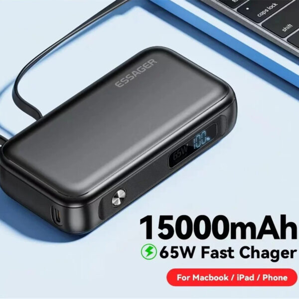 15000mAh Large Capacity Digital Display Mobile Power Supply - Image 2