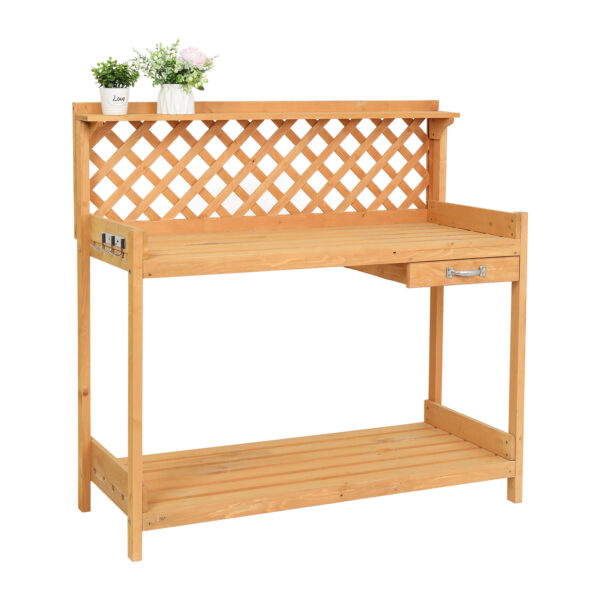 Garden Workbench With Drawer - Image 5