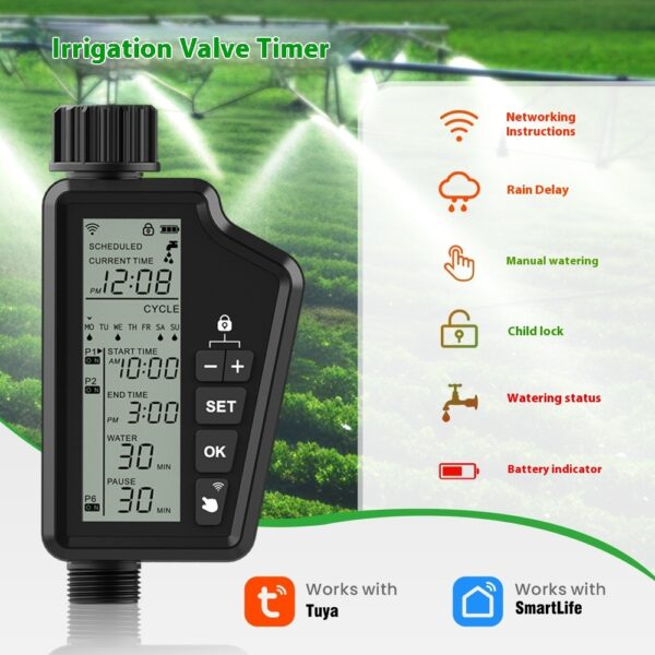 Graffiti Smart WiFi Garden Watering Device Garden Potted Plant