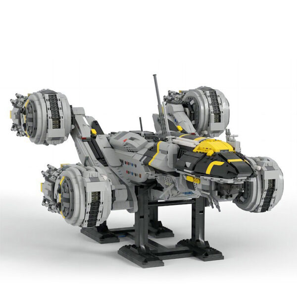 Assembled Building Blocks Large Spacecraft Model Ornaments - Image 2