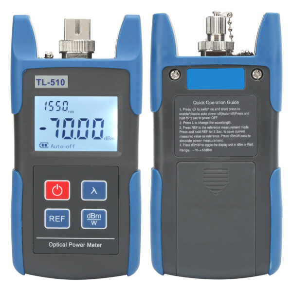 TL510 Optical Power Meter High Accuracy Optical Power Detector Measuring Instrument 70~+10dBm - Image 10