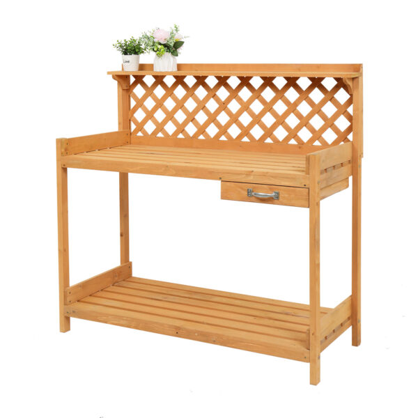Garden Workbench With Drawer - Image 4