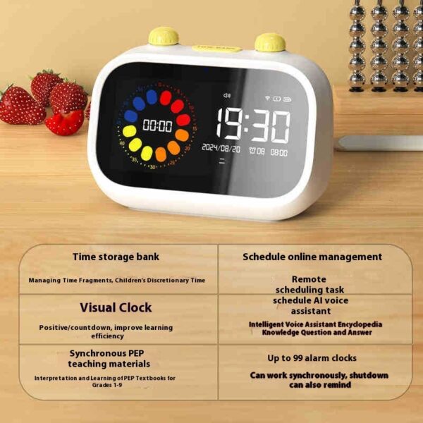 Visual Mute Time Manager Self-discipline Alarm Clock - Image 10