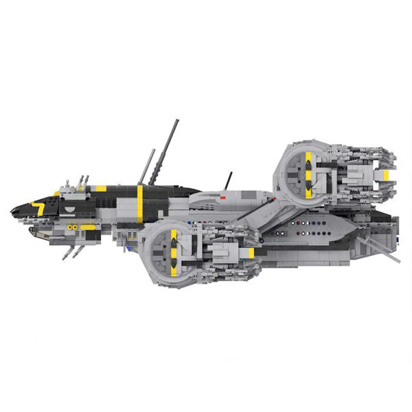 Assembled Building Blocks Large Spacecraft Model Ornaments - Image 3