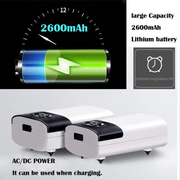 Songbao Small Aquarium Oxygen Pump Ultra-quiet Charging Two Users Outdoor Fishing - Image 4