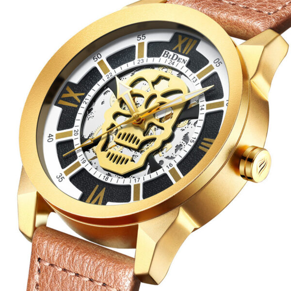 Biden Men's Hollow Quartz Watch Men's Watch Men's Watch Casual - Image 2