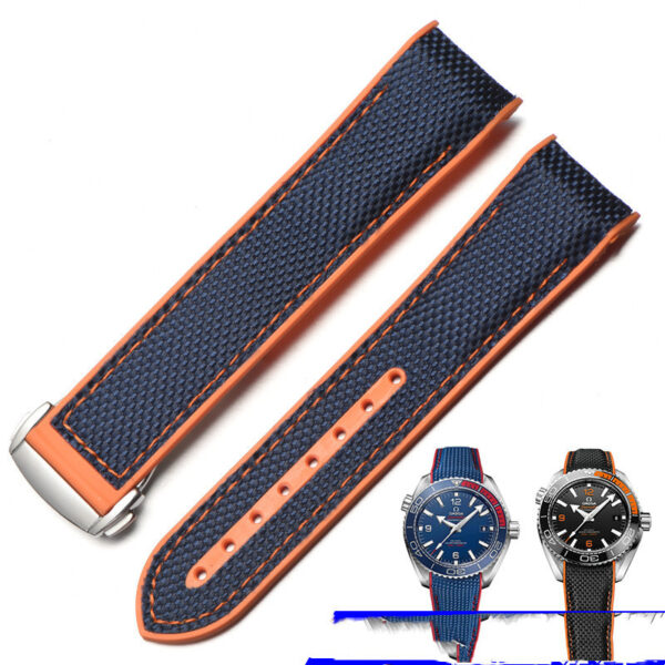 Canvas Soft Silicone Strap Men