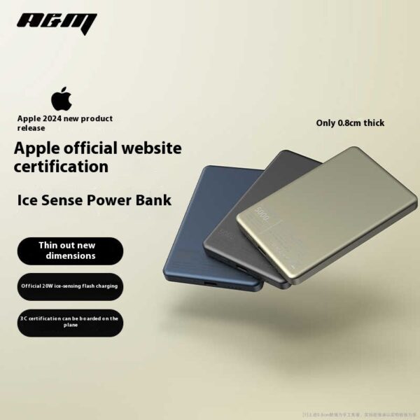 Ultra Thin Large Capacity Portable Magnetic Power Bank - Image 5