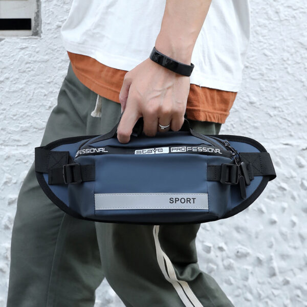 Reflective Waist Bags Men Crossbody Bag Pack For Travel Walking Running Hiking Cycling - Image 3