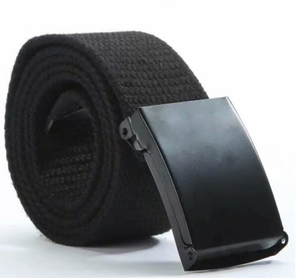 Candy-colored fashionable canvas belts for men and women - Image 2