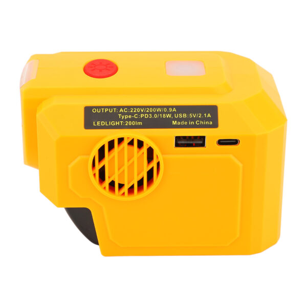 Power Supply Inverter High Efficiency Portable Power Supply Inverter Converter with PD3.0 and Type C Interfac 200W 220V - Image 7