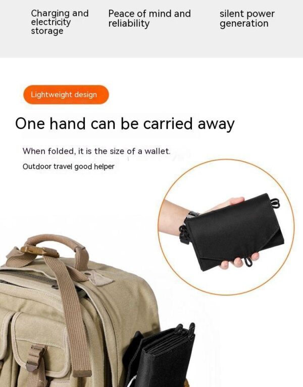 Solar Charging Board Panel Outdoor Power Bank Portable - Image 7