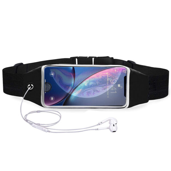 Touch Screen Clear Phone Waist Bag For Running Sports Fanny Pack - Image 4