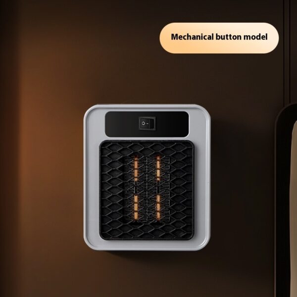 Mini Square Heater Plug Wall Socket Quick Heating Office Bathroom Graphene Warm Air Blower - Image 5