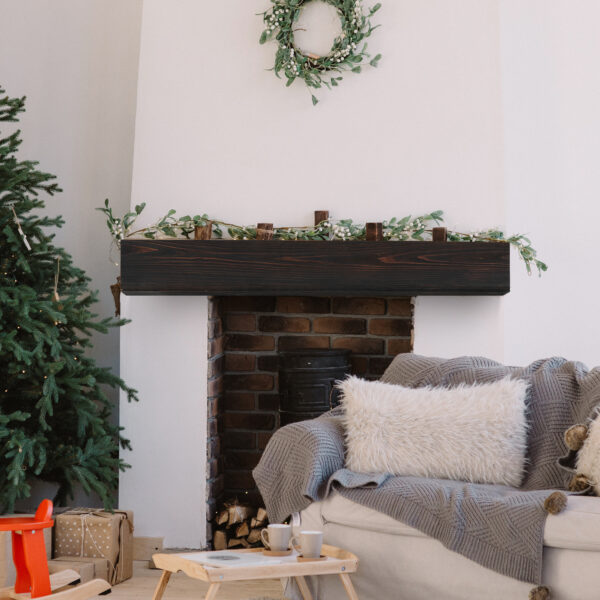Rustic Wood Mantels Are Suitable For Home Decor - Image 6