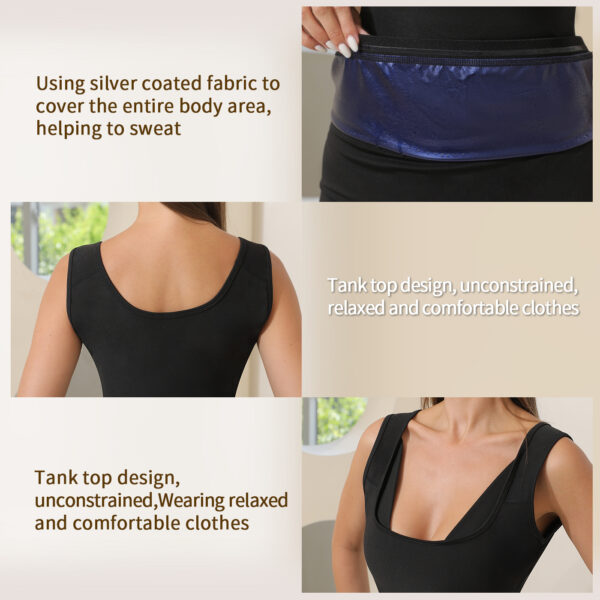 Women's Sweatshirt Yoga Running Exercise Shapewear - Image 3
