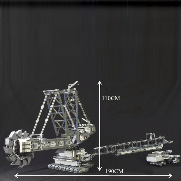 Science And Technology Large Bucket Wheel Excavator Remote Control Splicing Refit - Image 4