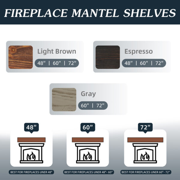 Rustic Wood Mantels Are Suitable For Home Decor - Image 8