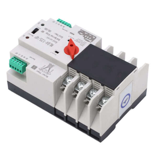4P Dual Power Automatic Transfer Switch High Temperature Resistant Double Power Transfer Switch AC400V 100A - Image 7